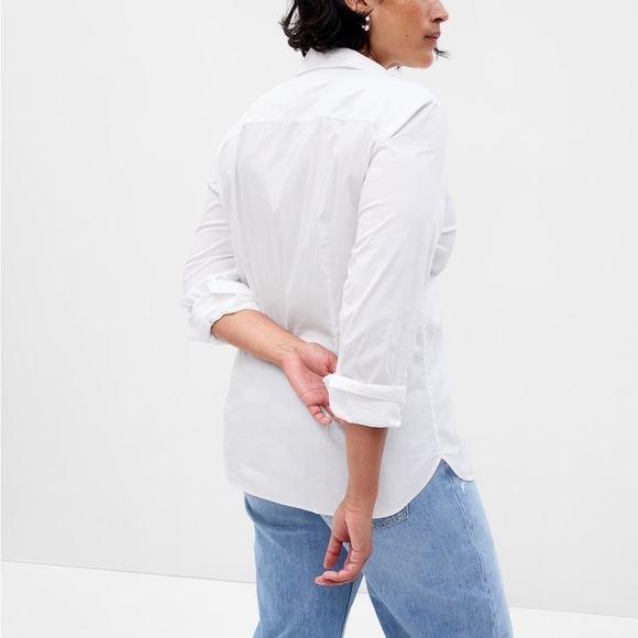 Fitted white button down shirt - Picture 3 of 6